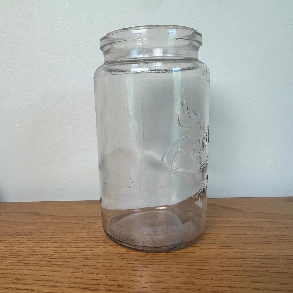 Kerr Glass‎ Mfg Co Economy Clear Glass Canning Jar Portland Oregon